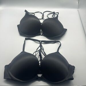 Victorias Secret Bombshell Plunge Bras (set of 2)
Size 36B